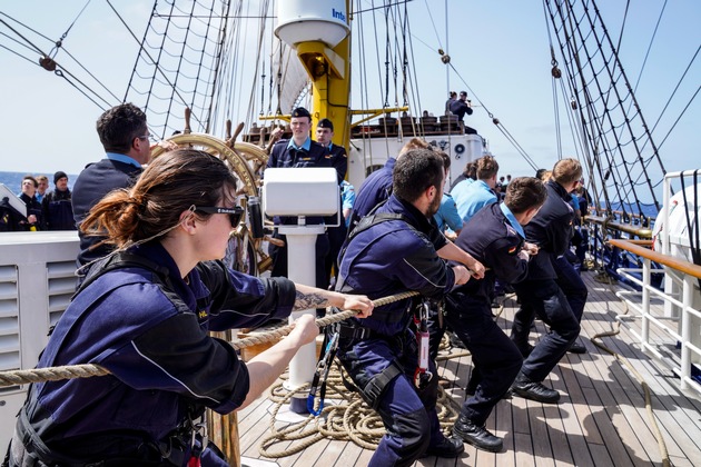 &quot;Gorch Fock&quot; läuft zur 182. Auslandsausbildungsreise aus