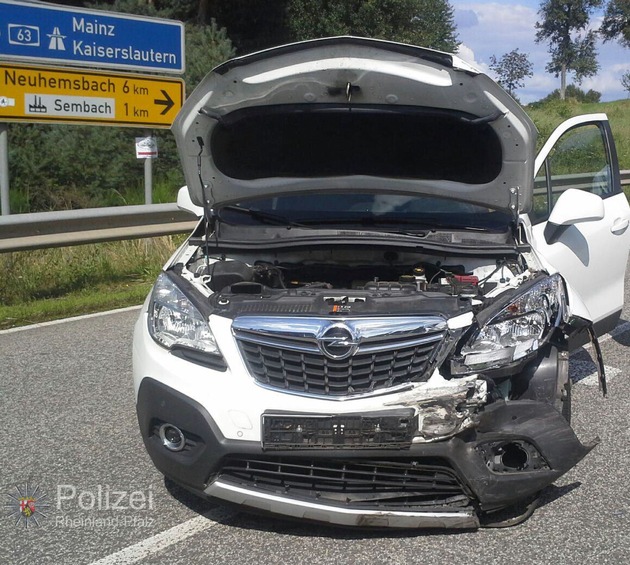 POL-PPWP: Unfall mit Verletzten