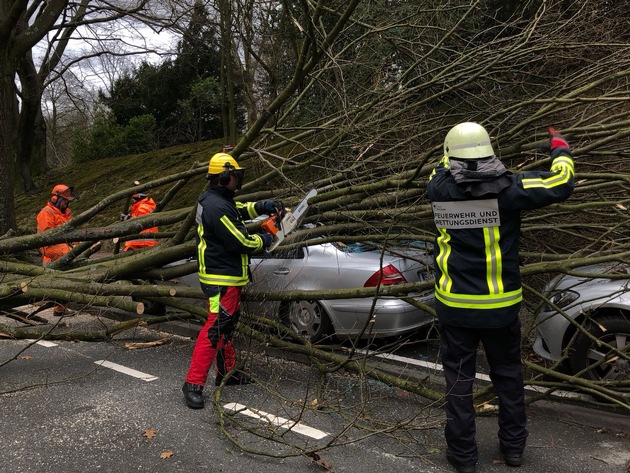 FW-BO: Update zum Sturmtief &quot;Friederike&quot;