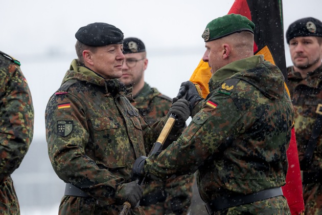 Aufwuchs der Panzerbrigade 45 "Litauen" geht voran: Zwei Kampftruppenbataillone unterstellt