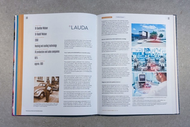 Temperature control specialist LAUDA selected for "The Secrets of German Family Businesses"