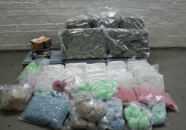 POL-HAM: 61 Kilogramm Drogen sichergestellt