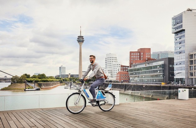 Ford-Werke GmbH: FordPass Bike: Deutsche Bahn Connect und Ford kooperieren beim Bikesharing in Köln und Düsseldorf (FOTO)