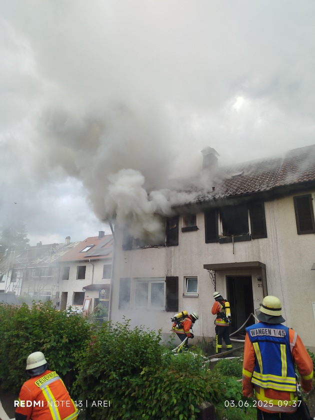 LRA-Ravensburg: Wohnungsbrand in der Siebenbürgenstraße in Wangen