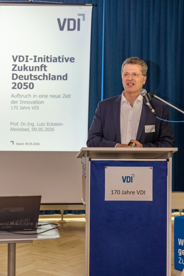 170 Jahre VDI: Ingenieurkunst als Rückgrat des Fortschritts – und Impulsgeber für die Zukunft