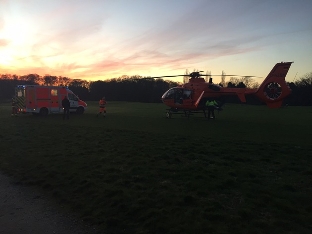 FW-MH: Reitunfall mit Zwei Verletzten in Mülheim-Selbeck