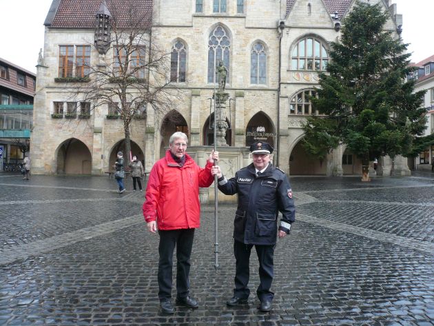 POL-HI: Hildesheimer Stadtsoldat für wenige Stunden wehrlos