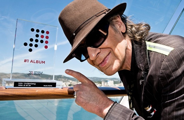 GfK Entertainment GmbH: Udo Lindenberg erhält "Nummer 1 Award der Offiziellen Deutschen Charts"