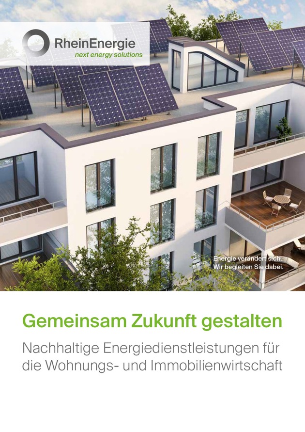 Dekarbonisierung für Industrie und Wohnen – RheinEnergie richtet Energiedienstleistungen neu aus