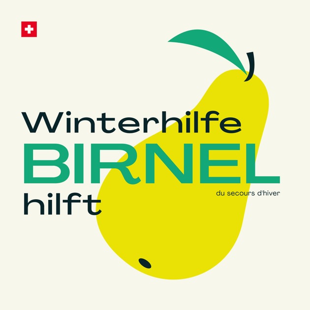Winterhilfe-BIRNEL hilft: gut für Mensch und Natur. Neuer Onlineshop und neuer Auftritt für das Traditionsprodukt.