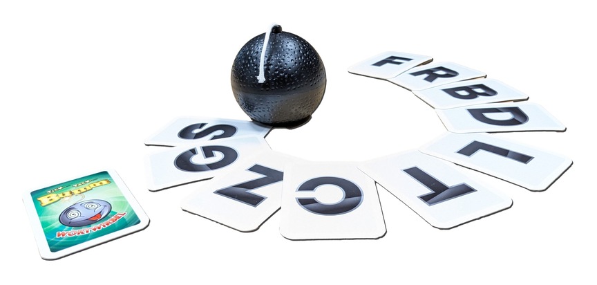 Tick Tack Bumm Wortwirbel: Neuer Partyspielkracher von Piatnik ist ein explosiver Buchstabensalat