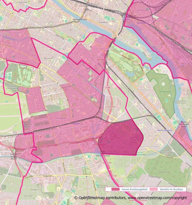 Telekom erweitert Glasfaserausbau in Berlin Johannisthal und Neuk&ouml;lln