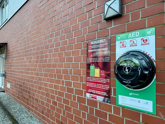 FW H&uuml;nxe: Erweiterung der &ouml;ffentlich zug&auml;nglichen Defibrillatoren in H&uuml;nxe und Gartrop-B&uuml;hl