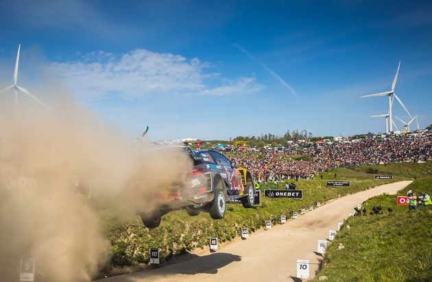 Ford-Werke GmbH: Der neue Ford Fiesta WRC erringt in Portugal zweiten Rallye-WM-Saisonsieg (FOTO)