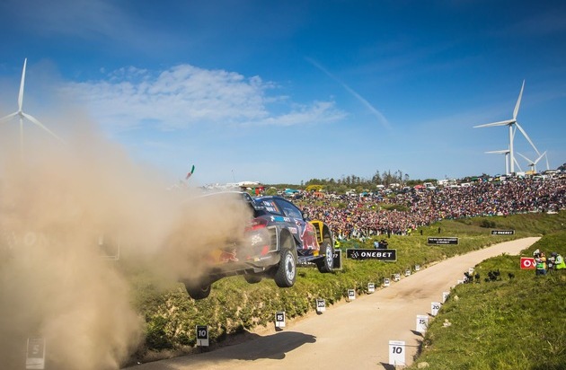 Ford-Werke GmbH: Der neue Ford Fiesta WRC erringt in Portugal zweiten Rallye-WM-Saisonsieg