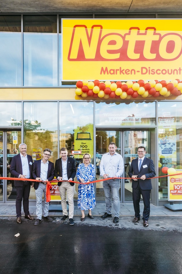4.444. Netto-Filiale eröffnet in Bonn: Deutschlands größtes Discount-Filialnetz wächst weiter