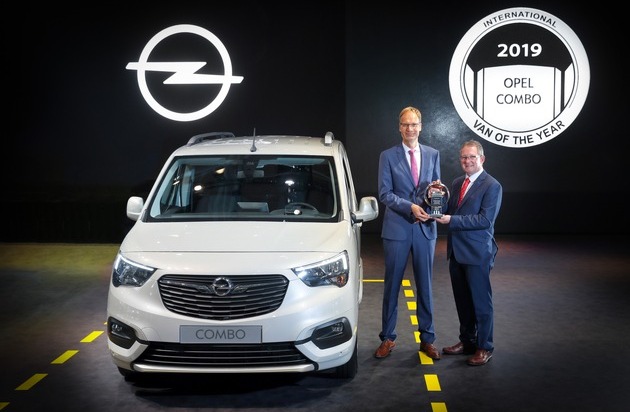Opel Automobile GmbH: Neuer Opel Combo zum International Van of the Year 2019 gewählt (FOTO)