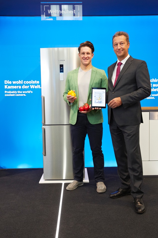 Köstliche Gerichte - perfekt gestemmt / Inge und Matthias Steiner präsentieren die Hausgeräte-Innovationen von Bosch zur IFA 2015