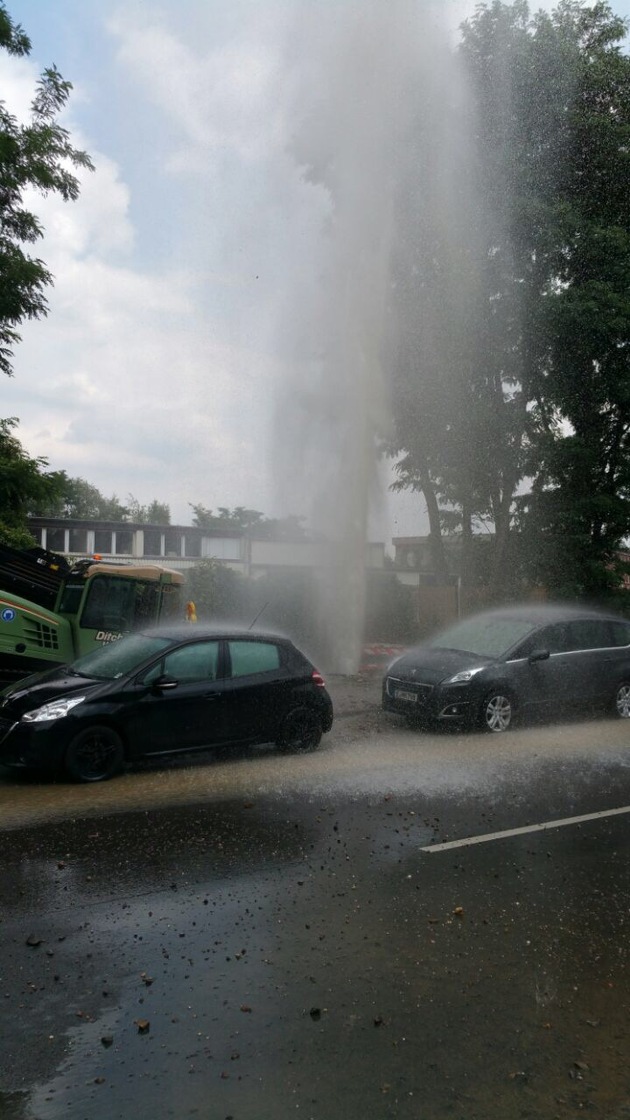 FW-MH: Punktueller Platzregen in Mülheim an der Ruhr #FWMH