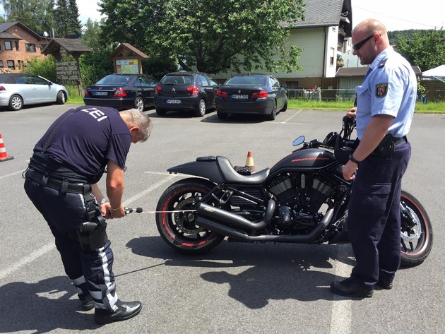 POL-PPKO: Zweiradkontrollen der Zweiradkontrollgruppe der Polizeidirektion Montabaur