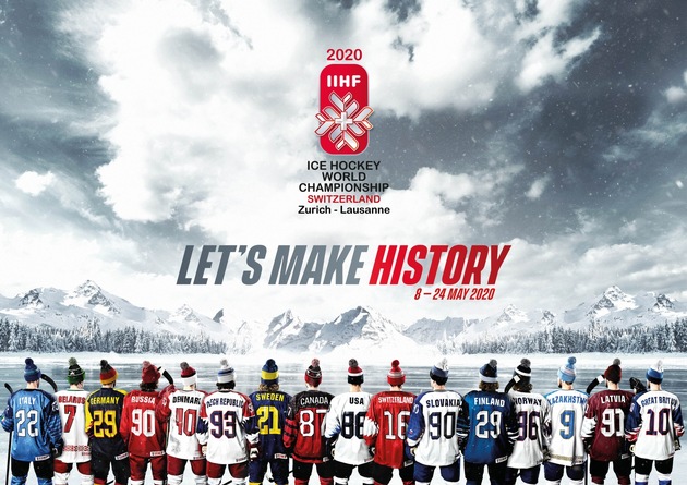 Switzerland Travel Centre ist offizieller Partner der 2020 IIHF Eishockey-Weltmeisterschaft, Schweiz