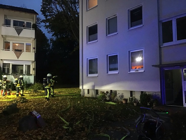 FW-BO: Küchenbrand in Altenbochum