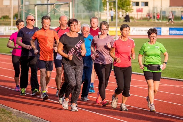 AOK-Laufschule startet wieder in Salzwedel: Laufen in der Gruppe macht mehr Spaß