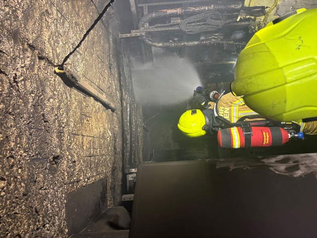 FW Ratingen: Brandeinsatz in Ratingen Homberg