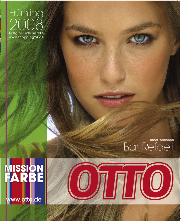 Bar Refaeli präsentiert als neues Titelmodel die &quot;Misson Farbe&quot; von OTTO und eröffnet die Frühjahrssaison 2008