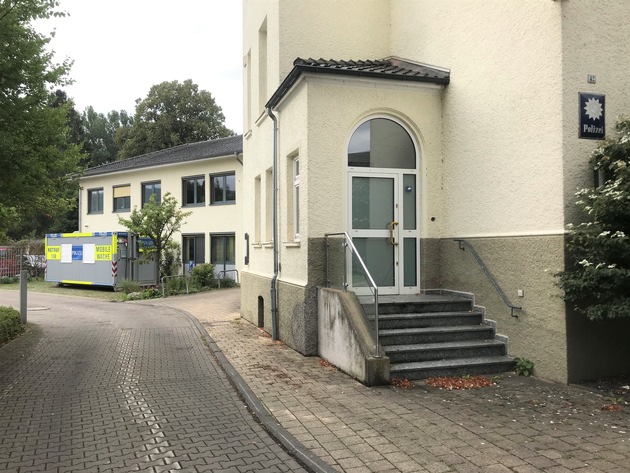 POL-HM: Größere Umbaumaßnahmen bei der Polizei in Bad Pyrmont - So können Bürgerinnen und Bürger die Polizeiwache für die Dauer der Modernisierung erreichen