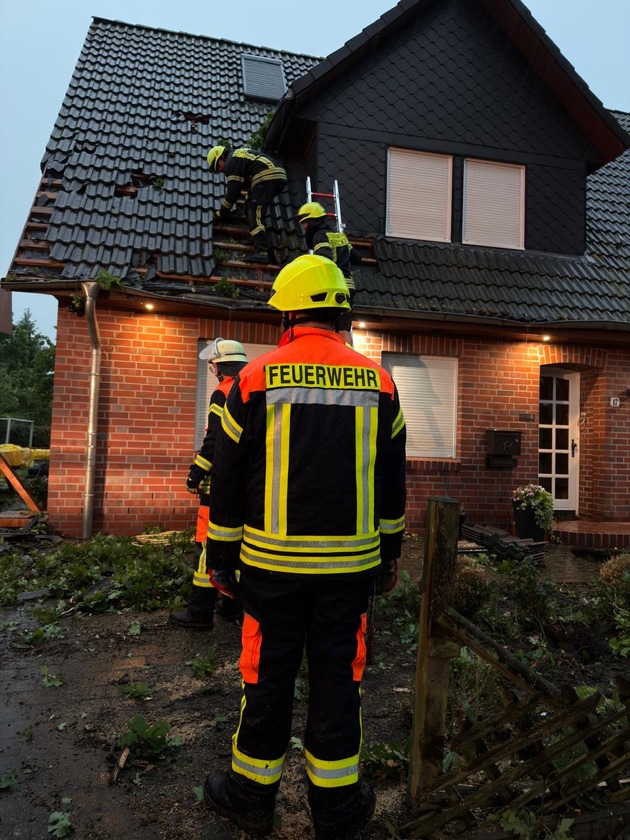 FW-ROW: Neun wetterbedingte Eins&auml;tze f&uuml;r die Feuerwehren der Samtgemeinde Bothel