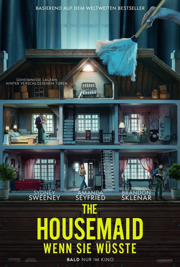 Sydney Sweeney &amp; Amanda Seyfried in THE HOUSEMAID - WENN SIE WÜSSTE / Ab 22. Januar 2026 im Kino im Verleih von LEONINE Studios