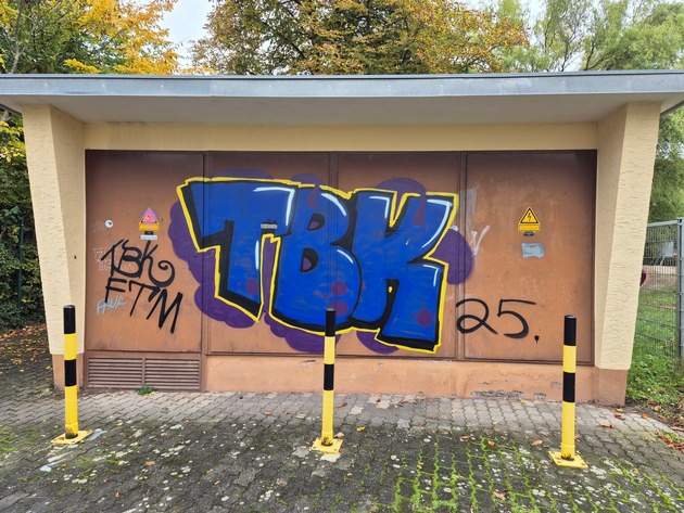 POL-PDWIL: Sachbeschädigungsserie durch Graffiti in Wittlich