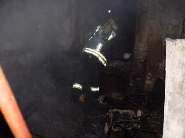 FW-E: Wohnungsbrand in Dellwig verursachte großen Schaden