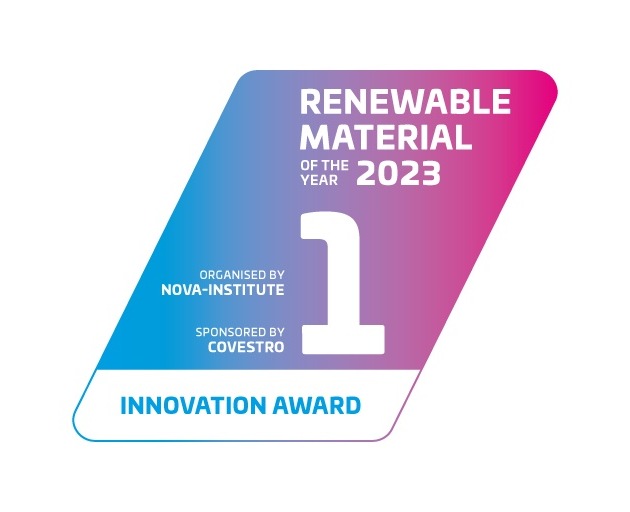 Sechs Materialien für den Innovationspreis „Renewable Material of the Year 2023“ nominiert