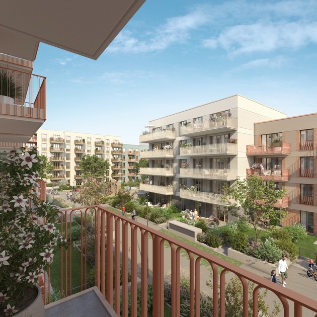 Instone startet Vertrieb f&uuml;r Wohnprojekt &bdquo;Mosaik&ldquo; auf dem letzten Baufeld im D&uuml;sseldorfer Quartier Grafental