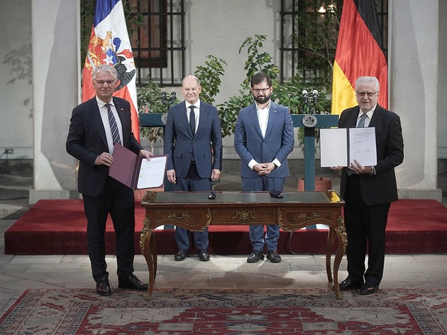 Aurubis und Codelco unterzeichnen Absichtserklärung zur Zusammenarbeit für eine nachhaltigere und verantwortungsvollere Kupfer-Wertschöpfungskette
