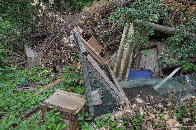 POL-NI: Marklohe-illegale Müllentsorgung in Balge