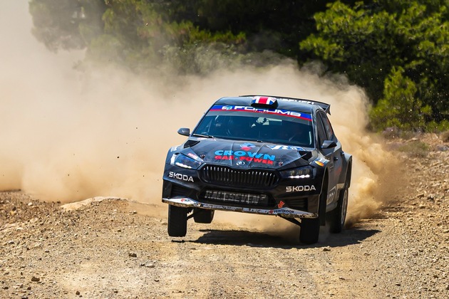 Rallye Chile Bio Bío: Škoda Fahrer Gus Greensmith und Nikolay Gryazin brauchen einen Sieg in der WRC2, um im Titelrennen zu bleiben