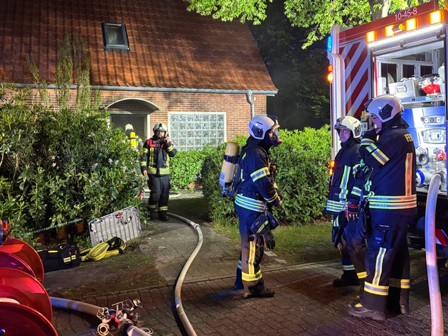 FW-AUR: Trockner in Flammen
