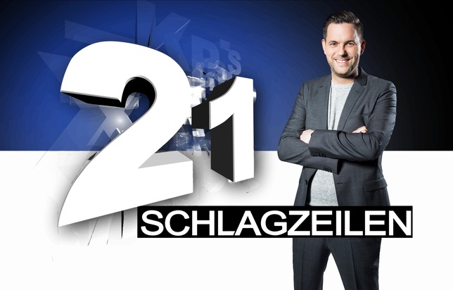 Treue, Herz und große Gefühle: Matthias Killing präsentiert in &quot;21 Schlagzeilen&quot; die unglaublichsten Geschichten des Jahres - am  Mittwoch, 14. Dezember 2016, um 20:15 Uhr in SAT.1