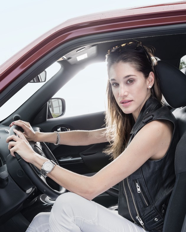 Bianca Gubser, nouvelle ambassadrice de la marque Nissan en Suisse