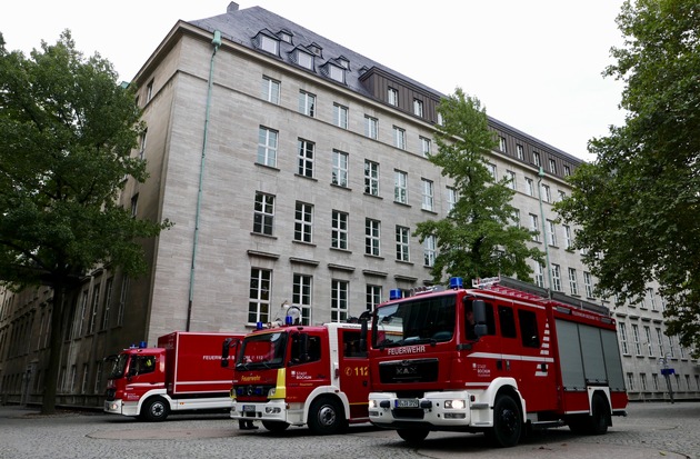 FW-BO: Wasserrohrbruch im historischen Rathaus sorgt für Feuerwehreinsatz