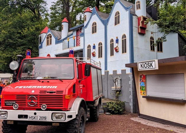 FW-AR: Zug 1 der Jugendfeuerwehr übt an Herdringer Freilichtbühne