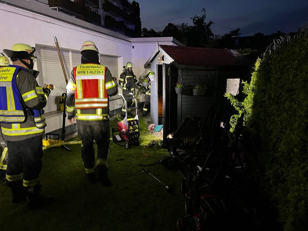 FW-WRN: Zwei Einsäte in der Nacht für die Freiwillige Feuerwehr Werne