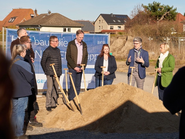 Im Neubaugebiet G&uuml;mmer-West geht es voran