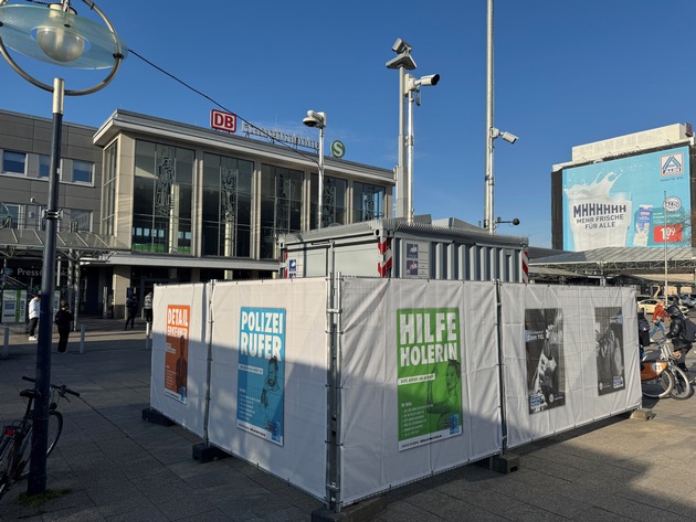 POL-DO: Videobeobachtung am Dortmunder Hauptbahnhof geht an den Start - Polizeipräsident begrüßt schnelle Umsetzung