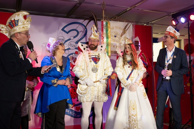 Karnevalsempfang der Sparkasse K&ouml;lnBonn: Bonner Prinzenpaar feiert Jubil&auml;umsjahr &bdquo;200 Jahre Bonner Karneval&ldquo;