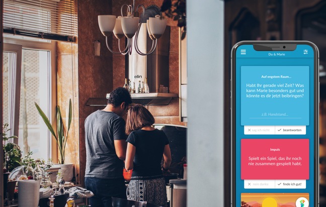 PAIRfect GmbH: Soforthilfe per App: Beziehungspflege für Paare in Zeiten von Covid-19