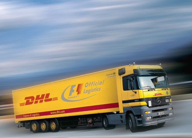DHL offizieller Logistikpartner der Formel 1(TM)